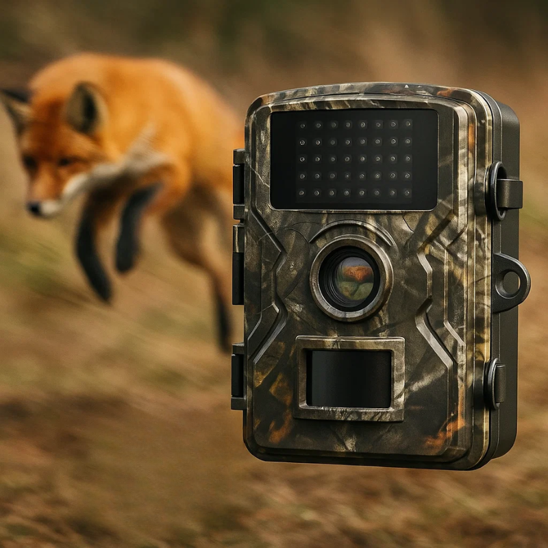 Outdoor Wildlife Camera High-Resolution Day and Night Camera