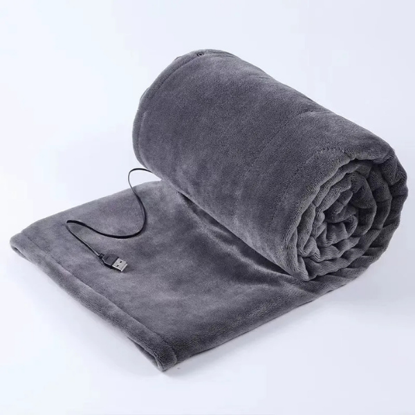 Cordless Heated Blanket Portable Electric Throw for Warmth & Relaxation