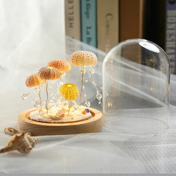 DIY Sea Urchin Bedroom Lamp - Vintage Creative Lamp Kit