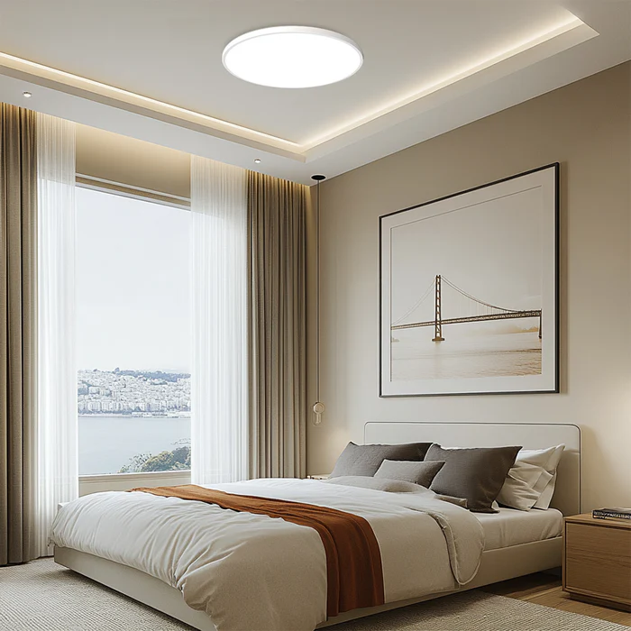Modern Round LED Ceiling Light Flush Mount Fixture