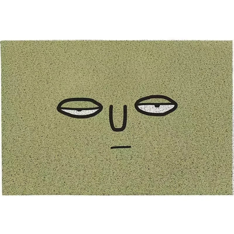 Emoji Mood Door Mat Playful Front Door Decor in Multiple Designs