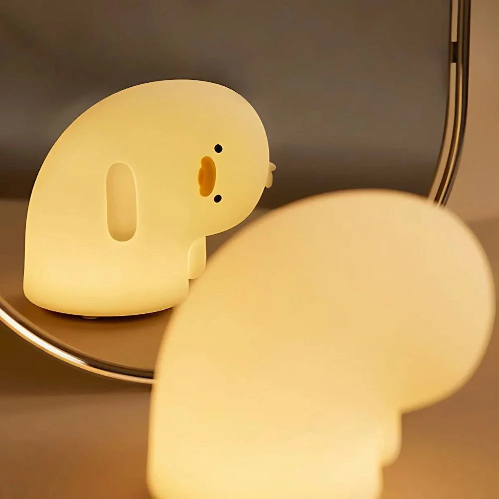 Tap Buddies Table Lamp Light Adorable Touch-Control Bedside Lamp