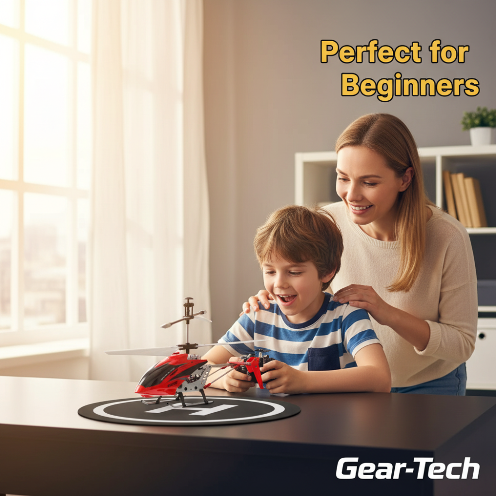 Mini RC Helicopter Indoor Stable Flight Toy with Gyro Control