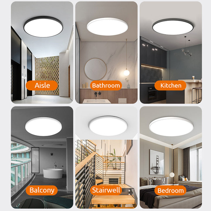 Modern Round LED Ceiling Light Flush Mount Fixture