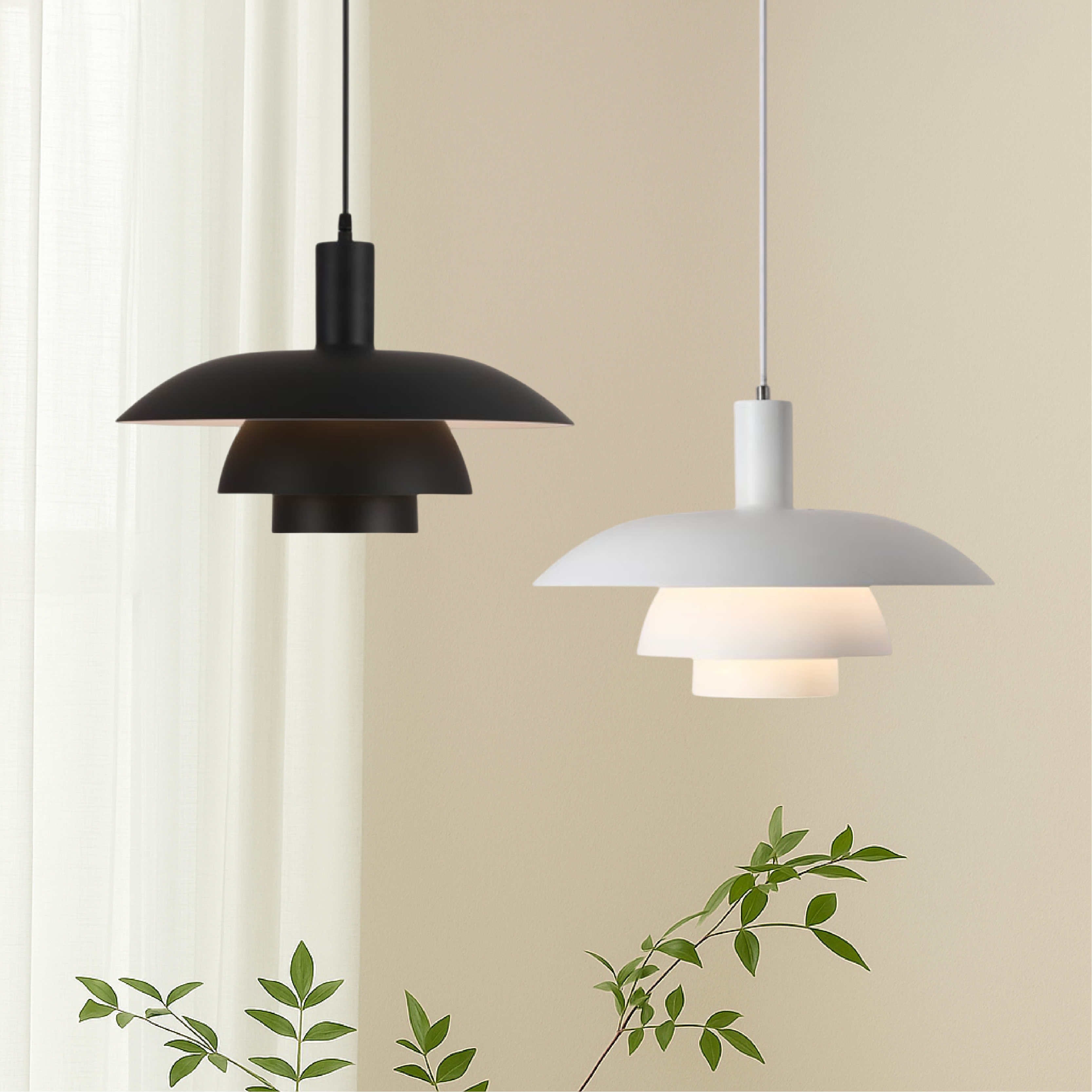 Modern Scandinavian Style Living Room Pendant Light