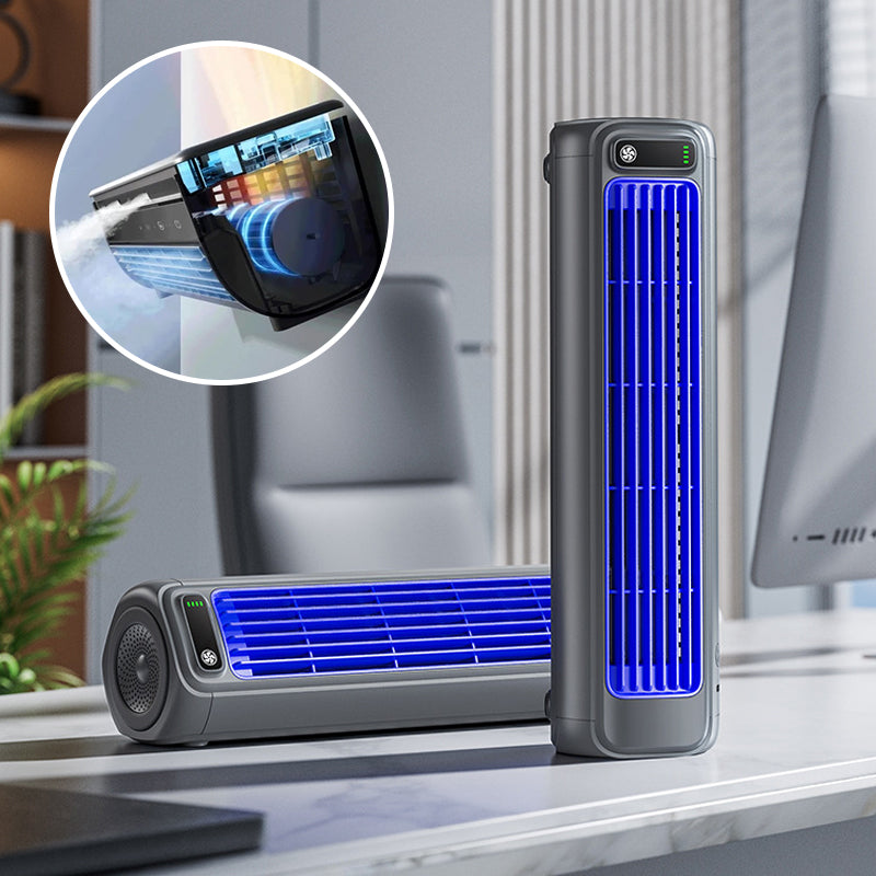 3-in-1 Rechargeable Portable Air Cooler Fan