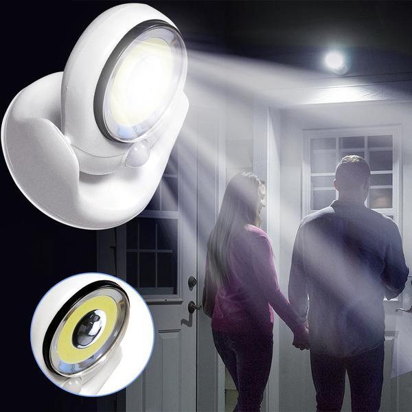 Outdoor-Ready LED Outdoor Light with Motion Sensor Bright & Easy Wireless Lighting