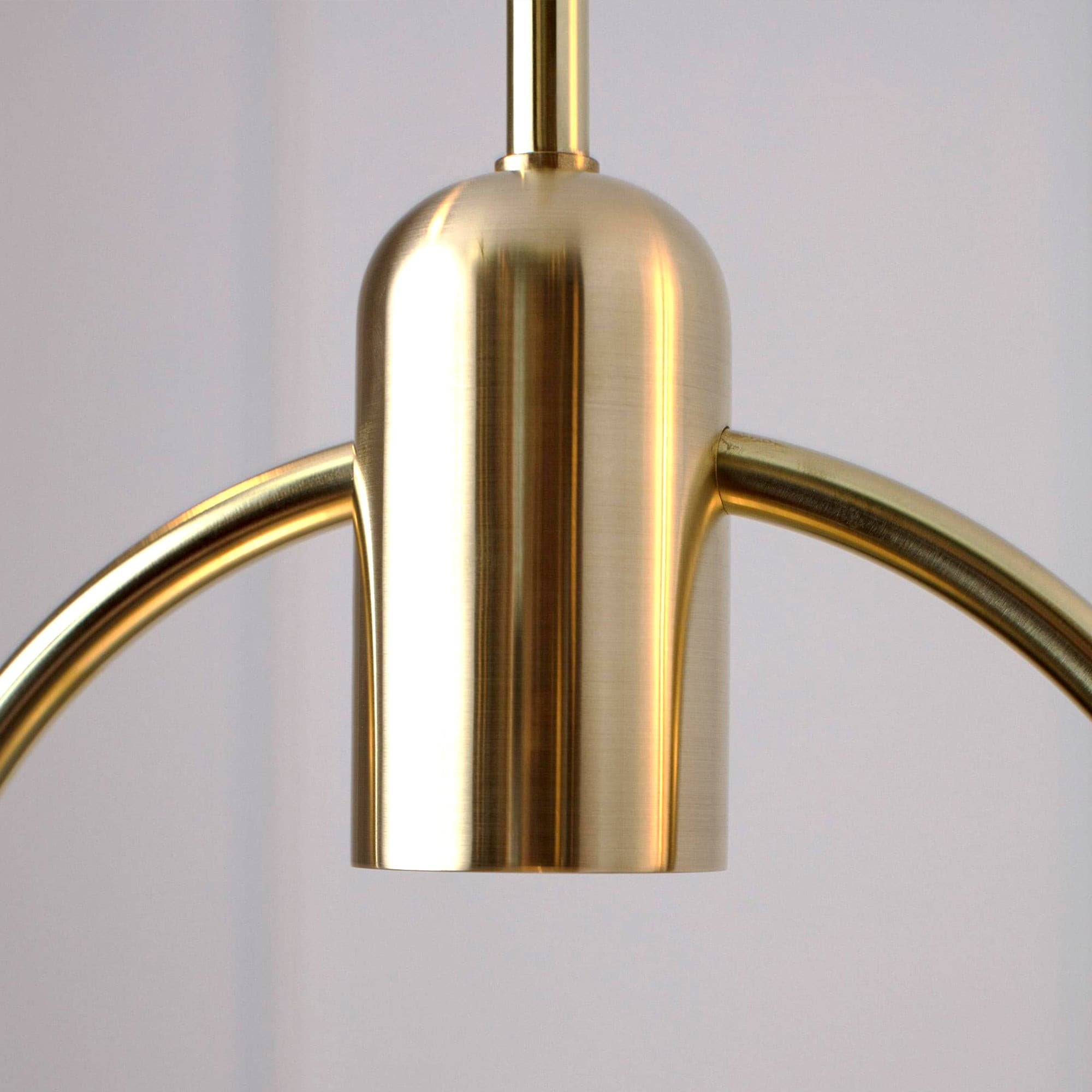 Modern Glass Pendant Light Frosted Dome LED Design