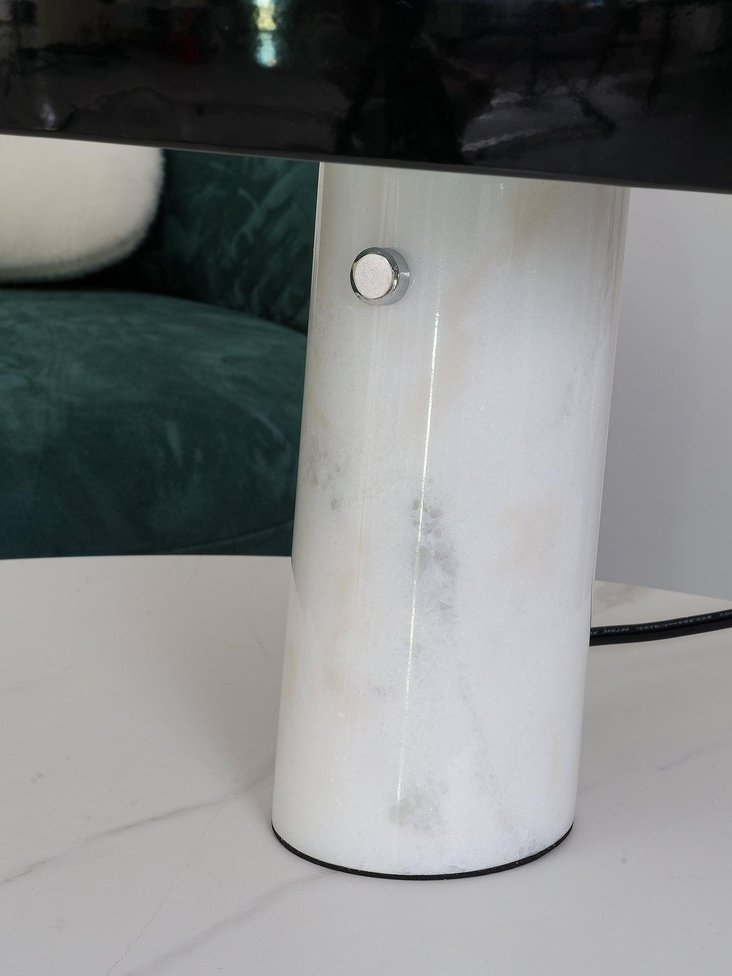 Marble Table Lamp Elegant Bedside & Desk Lighting for Living Room