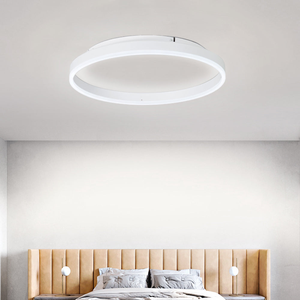 Round LED Flush Mount Ceiling Light for Living Room