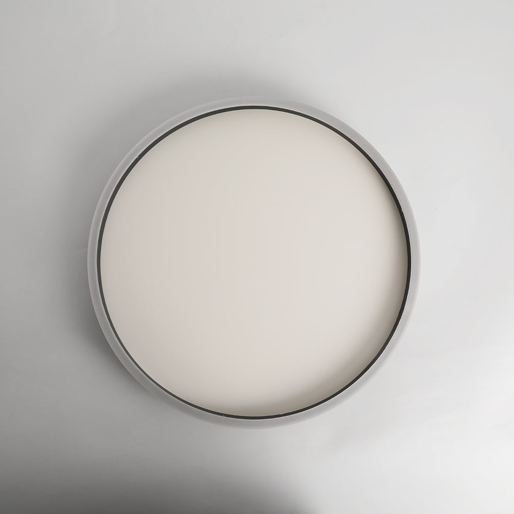 Sleek Flush Ring Ceiling Light Dimmable Modern Home Lighting