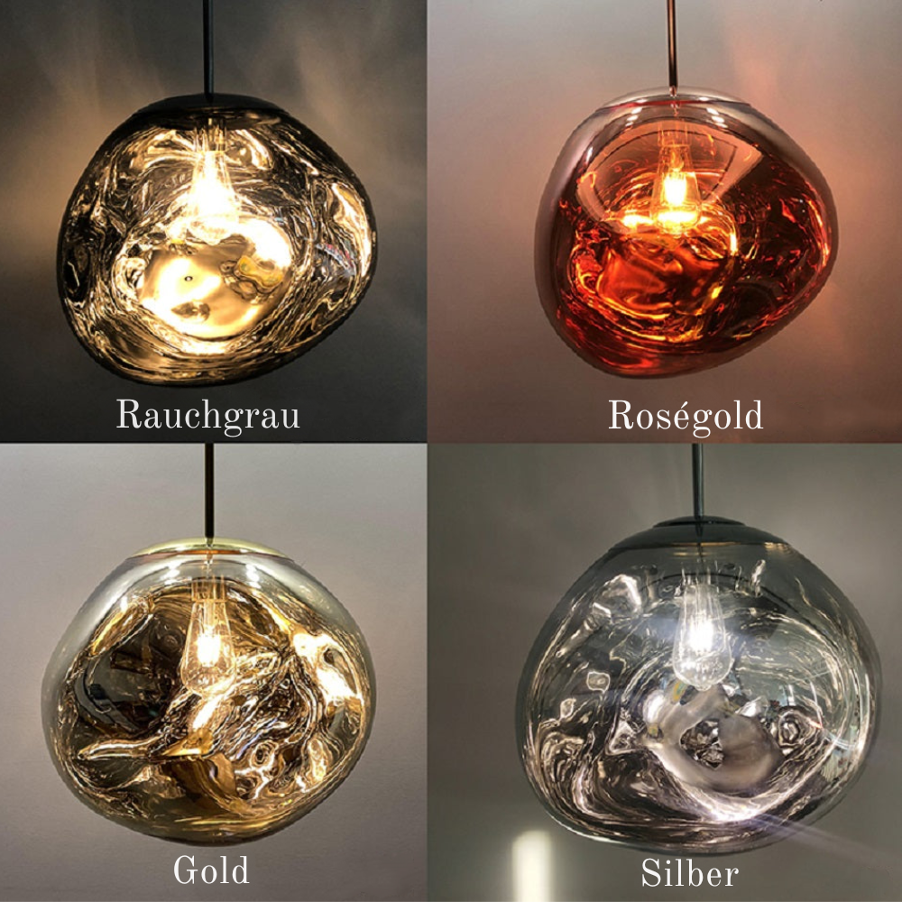 Lavelle Hanglamp met Glanzend Lava-effect