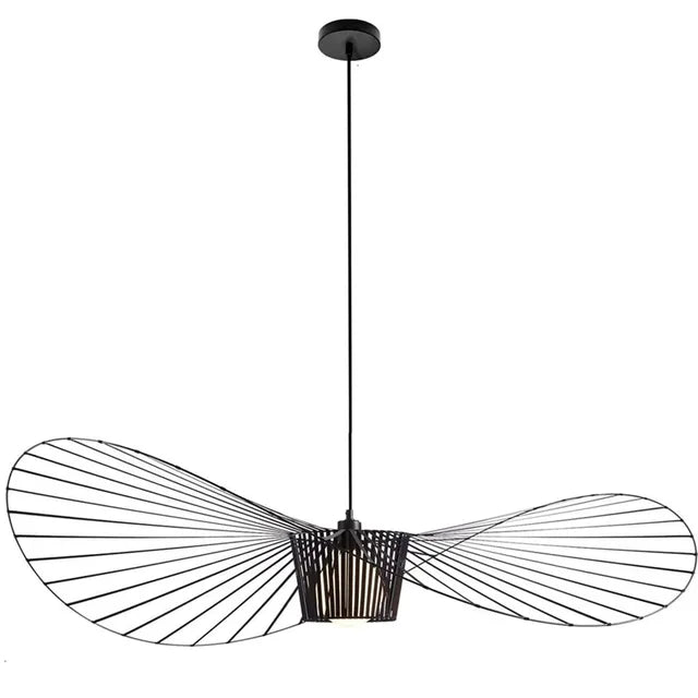 Schaduw strak zwarte design hanglamp
