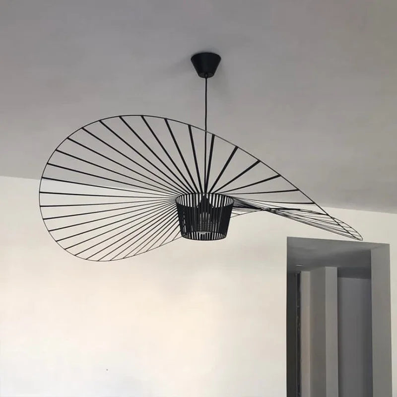 Schaduw strak zwarte design hanglamp