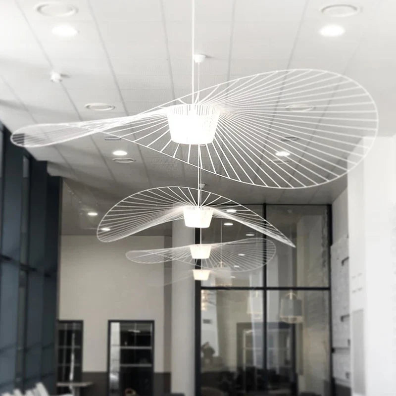 Schaduw strak zwarte design hanglamp