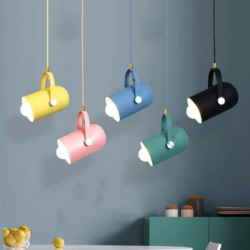 Adjustable Rotatable Pendant Light from Kitchen to Living Room
