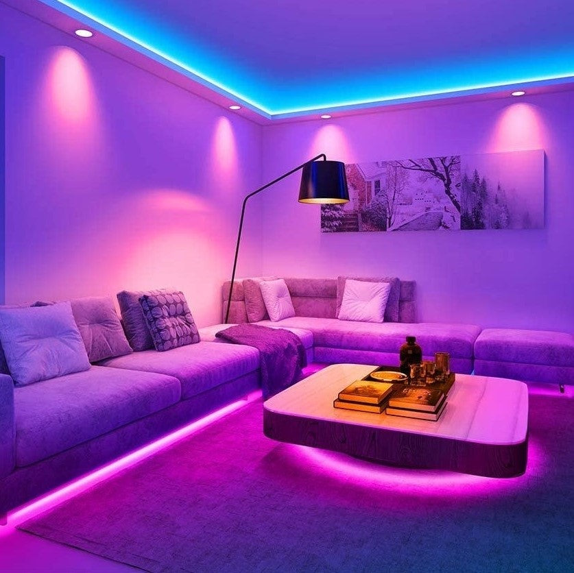 Waterproof LED Strip Light Color Changing with Remote Control