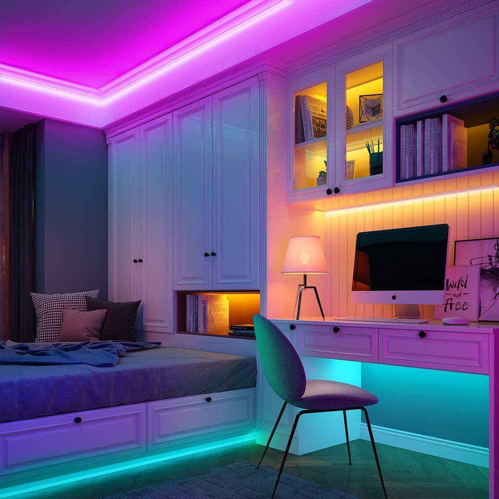 Waterproof LED Strip Light Color Changing with Remote Control