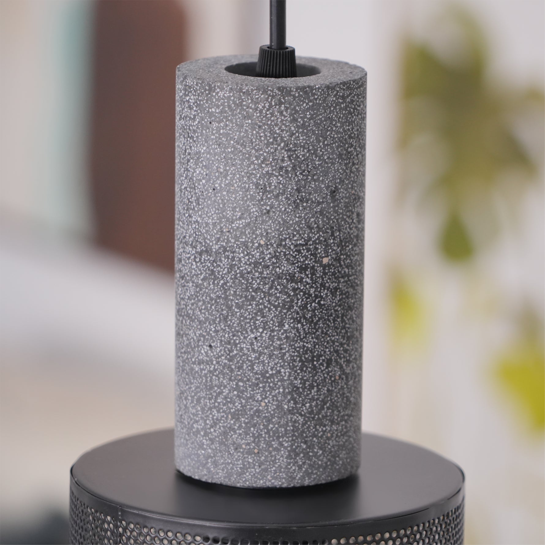 Minimalist Concrete Pendant Light Modern Industrial Home Décor