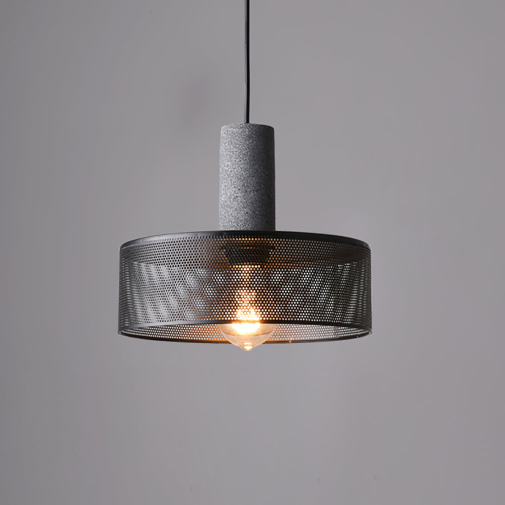 Minimalist Concrete Pendant Light Modern Industrial Home Décor