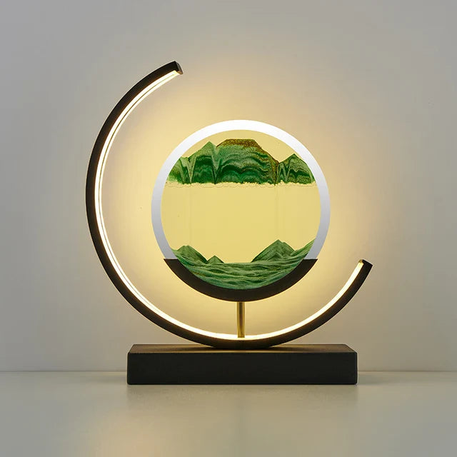 Artistichour hourglass table lamp