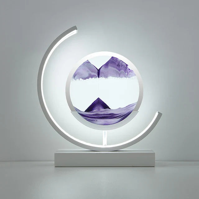 Artistichour hourglass table lamp