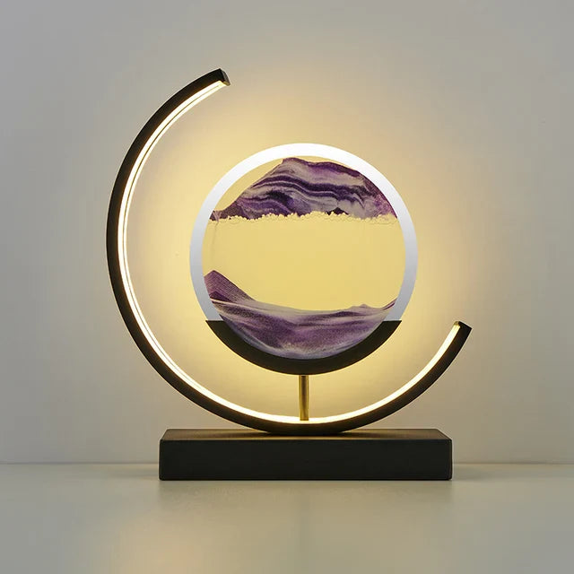 Artistichour hourglass table lamp