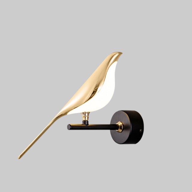 LumiVogel wall lamp bird shape