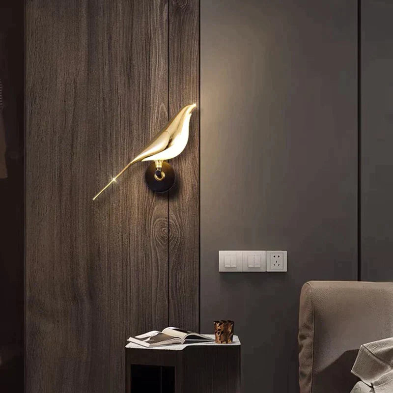 LumiVogel wall lamp bird shape
