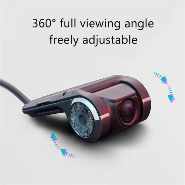 Front and Rear Car Dash Cam Full HD with Parking Monitor