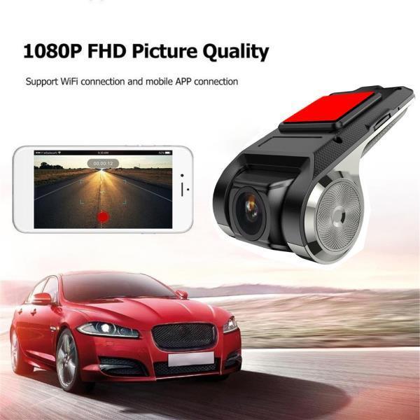 Front and Rear Car Dash Cam Full HD with Parking Monitor