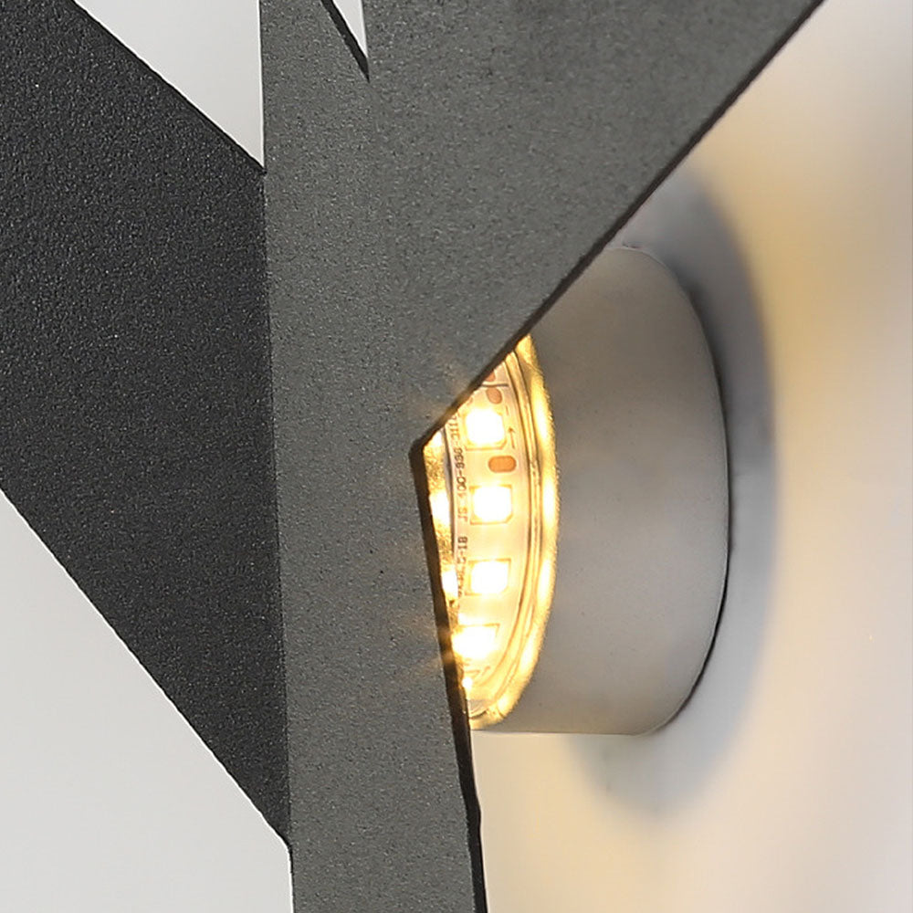 Creatieve vogel wandlamp van ijzer – Artistiek accent voor je interieur