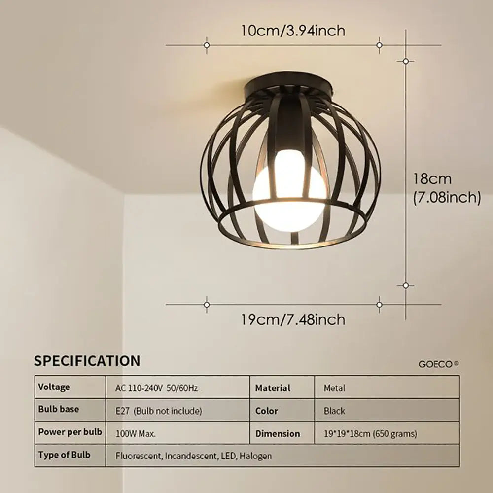 Vetra Industriële Plafondlamp