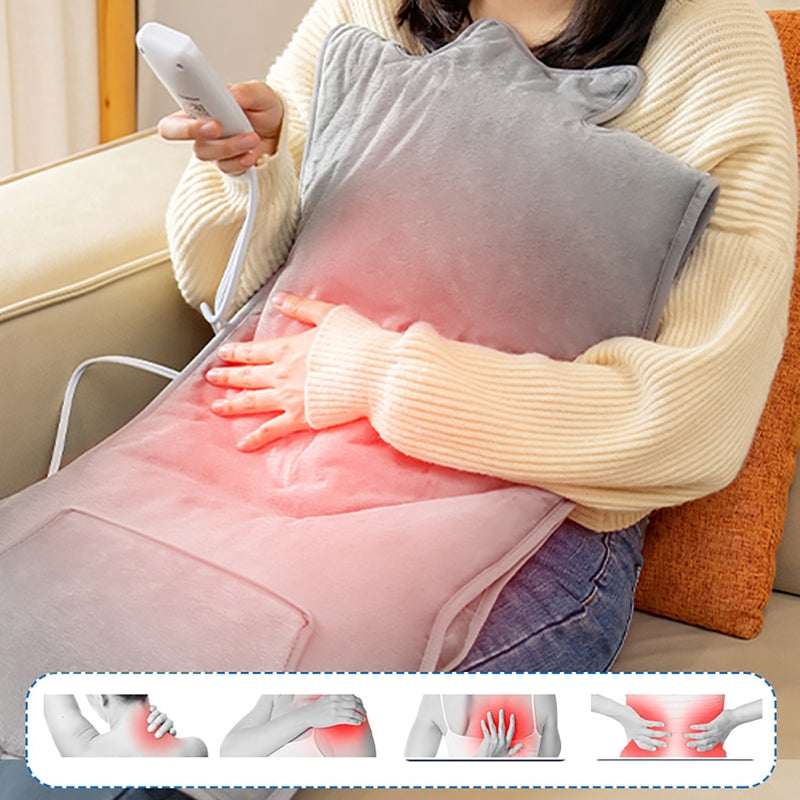 Heating Electric Blanket with Multi-Level Heat and Auto-Off Timer Function