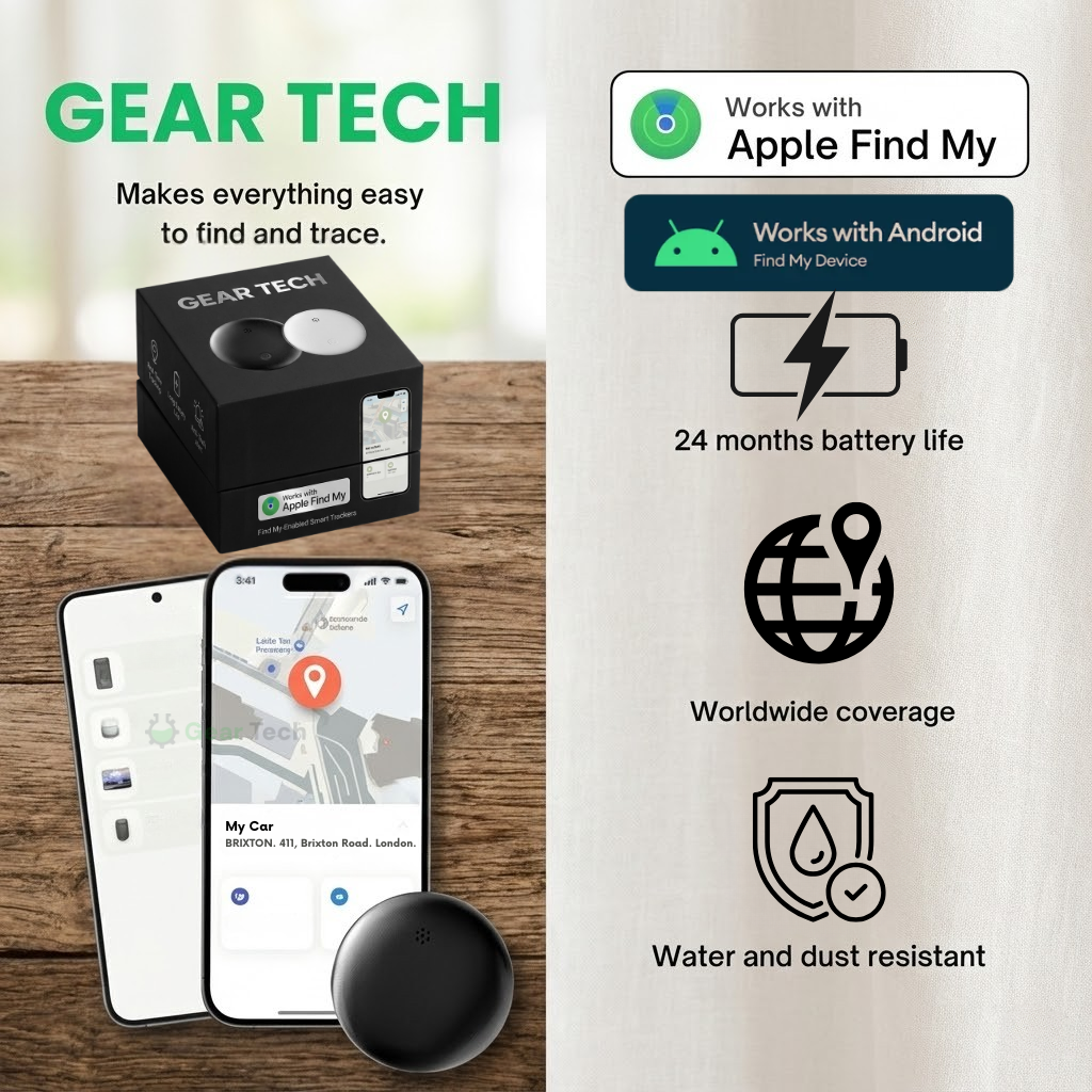 Vehicle GPS Tracker Compact Real-Time Tracking with Zero Monthly Fees
