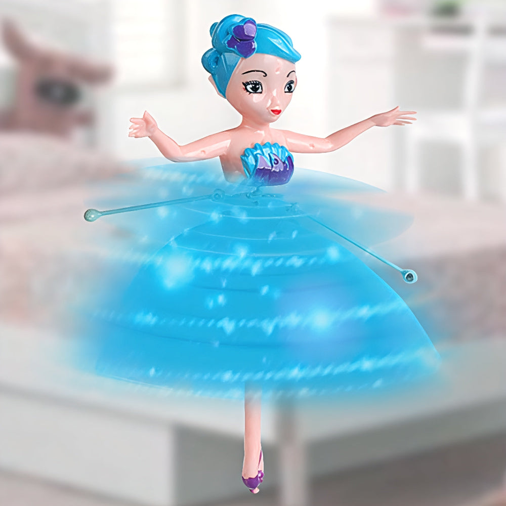 Kids Flying Fairy Doll Toy Rechargeable LED Motion Sensor Design