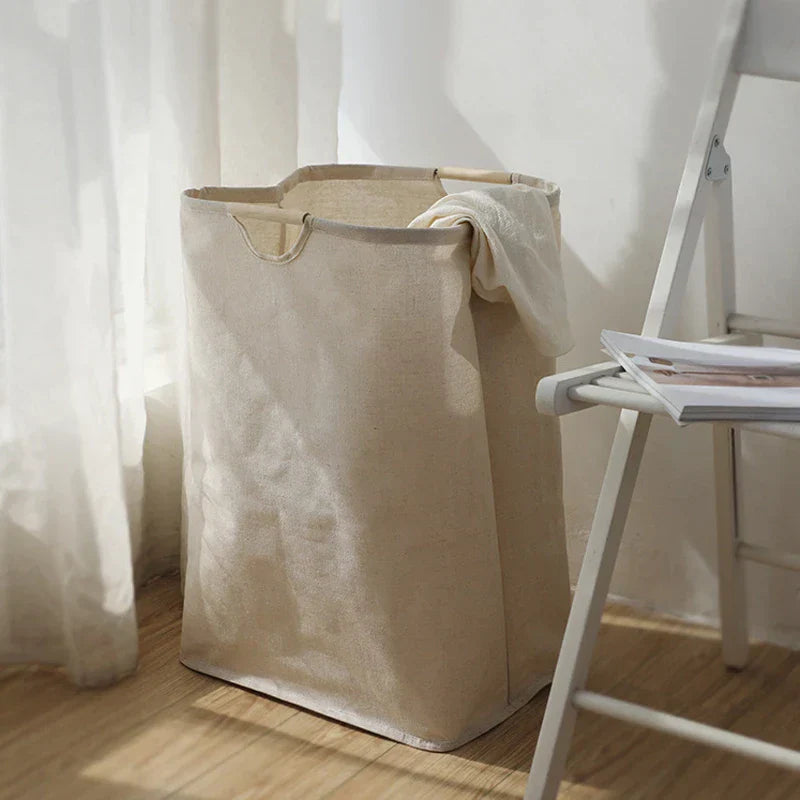 Opvouwbare wasmand in Japans ontwerp