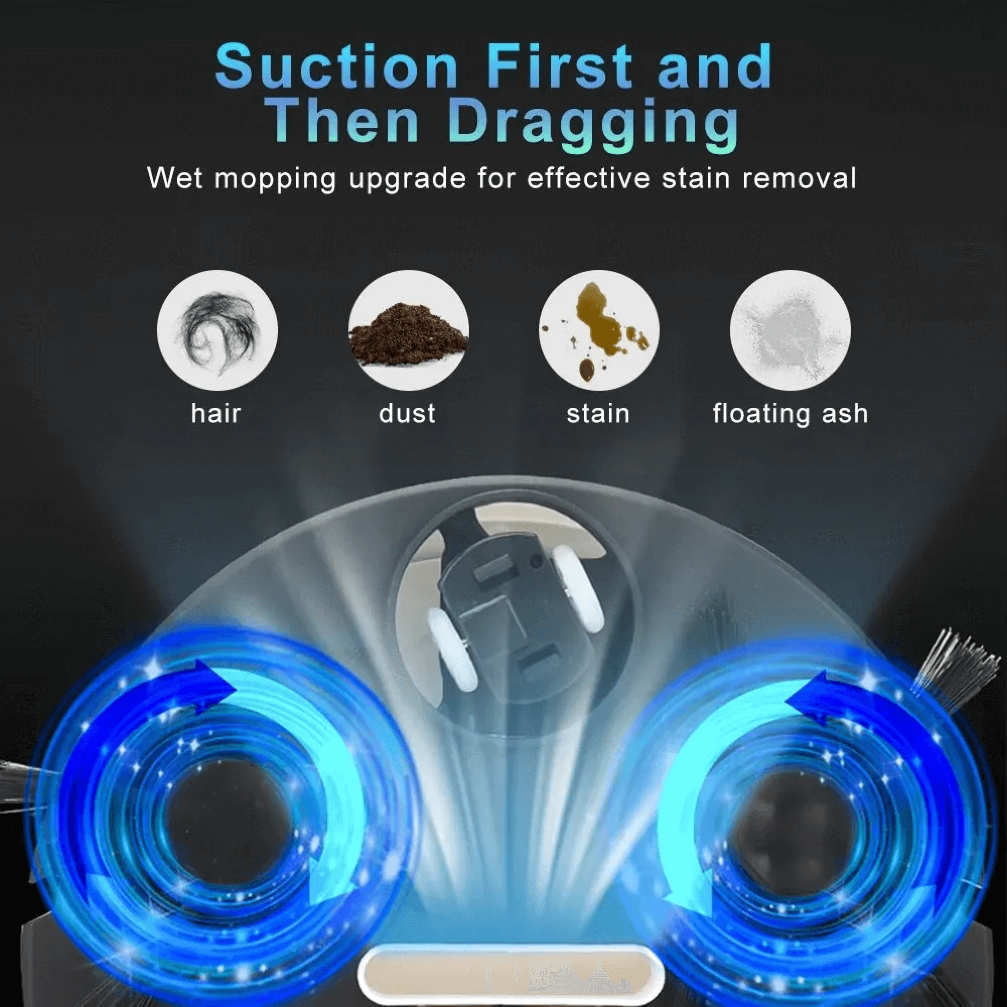 Robot Vacuum Cleaner Smart Automatic Floor Mop