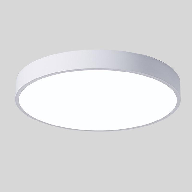 Minimalist Modern Round LED Flush Ceiling Light
