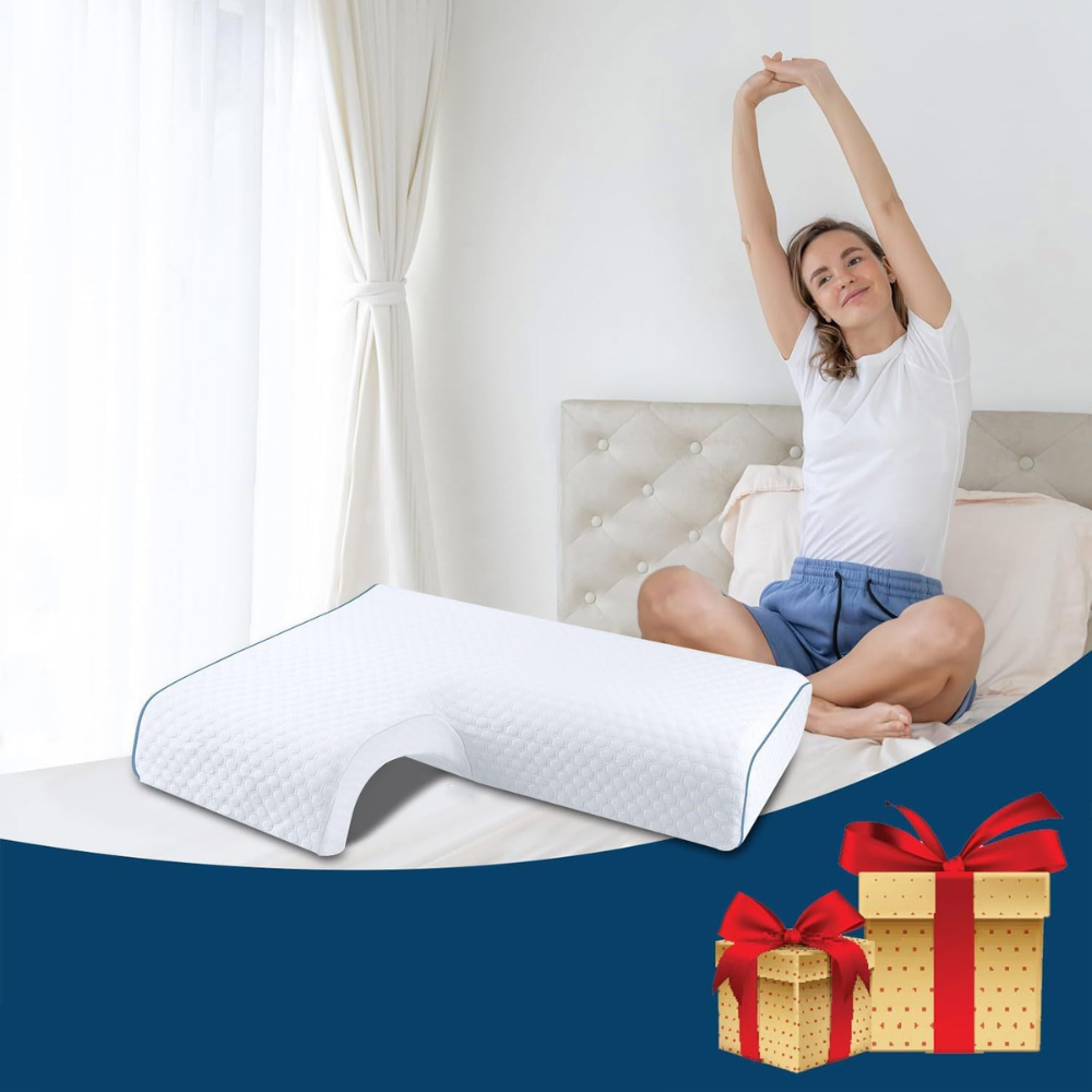 Comfort Side Sleeper Cushion – Soft Design for Neck, Shoulder & Back