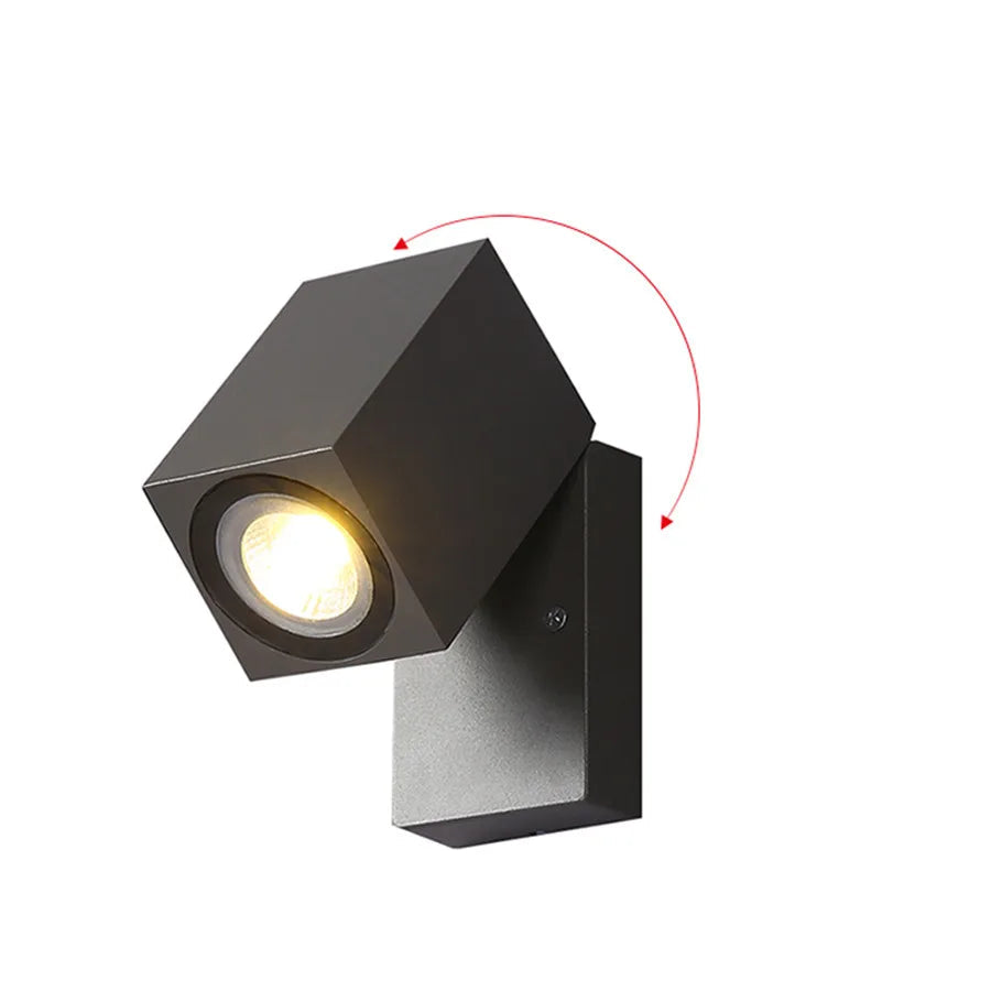 Luma minimalistische buitenlamp met LED Plek