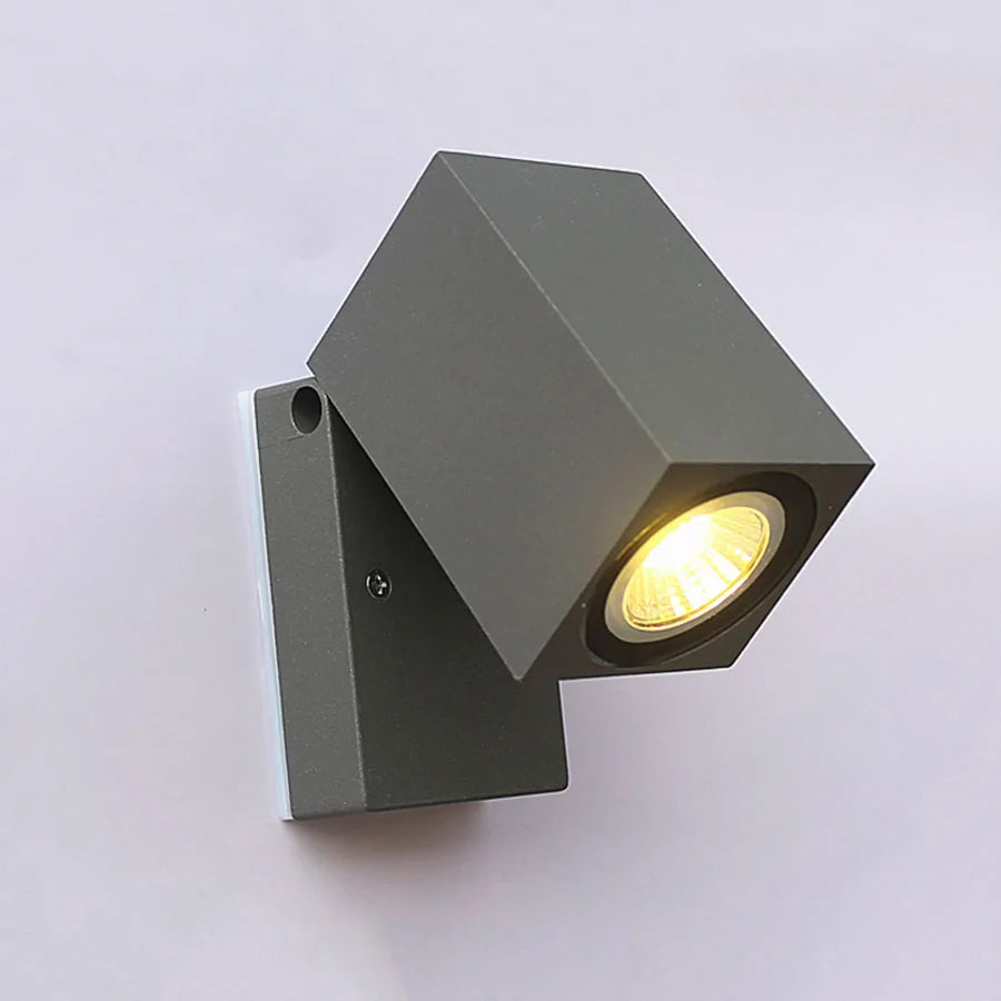 Luma minimalistische buitenlamp met LED Plek