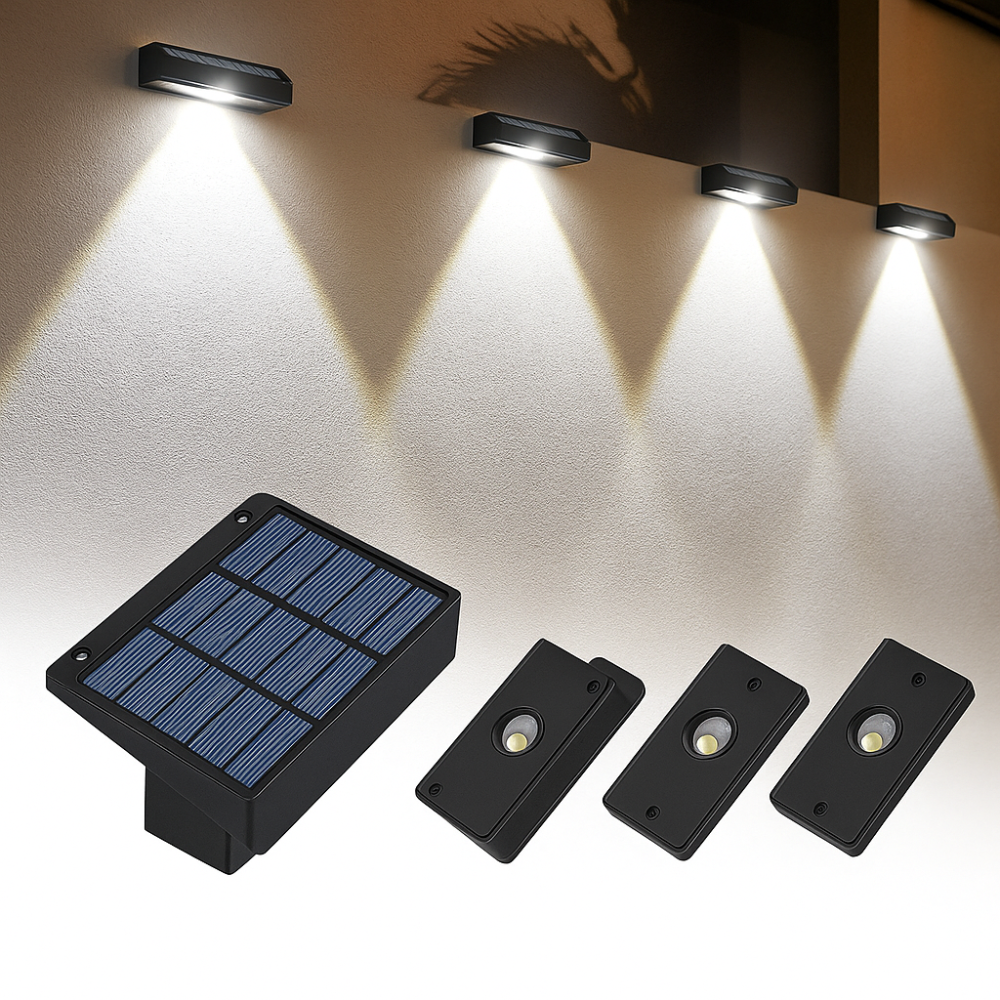 Durable Solar Garden Light Weather-Resistant Outdoor LED Pathway Lamp