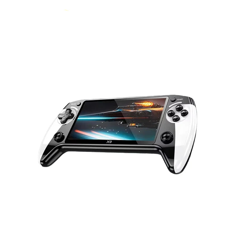 Portable game console with color screen and retro games