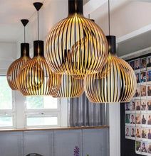 LinoVerde Handgemaakte Houten Hanglamp