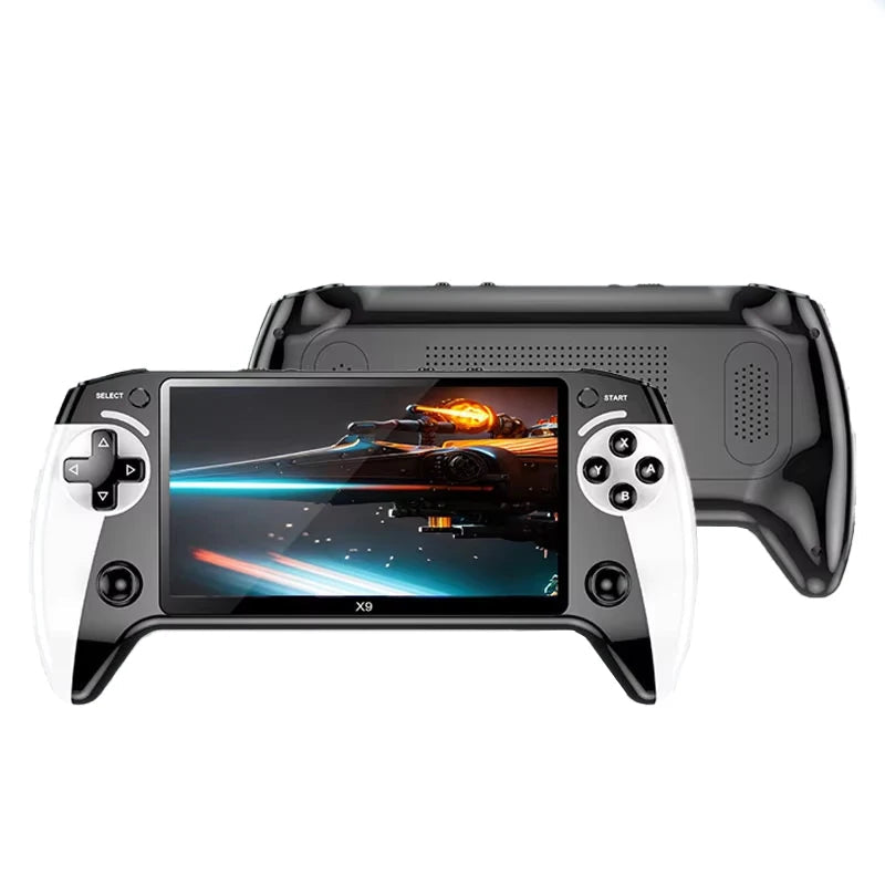 Portable game console with color screen and retro games