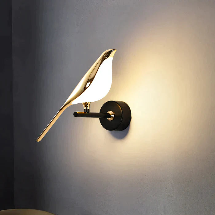 LumiVogel wall lamp bird shape
