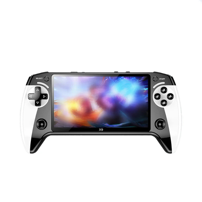 Portable game console with color screen and retro games