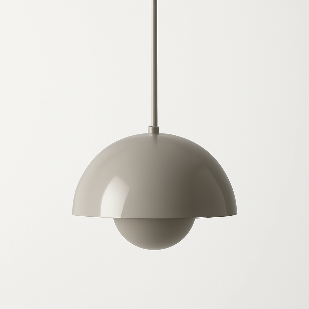 Half-Circle Colorful Modern Scandinavian Pendant Light for Dining & Living Room