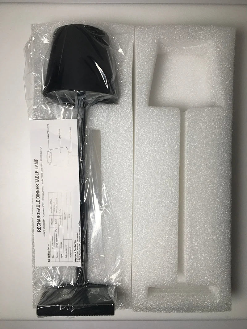 Auralamp wireless table lamp